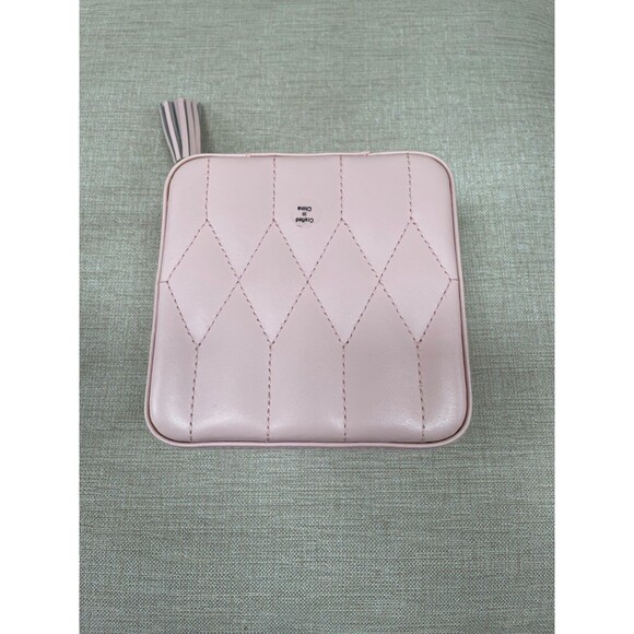 Wolf Rose Quartz Caroline Travel Zip Jewelry Case - Picture 3 of 8